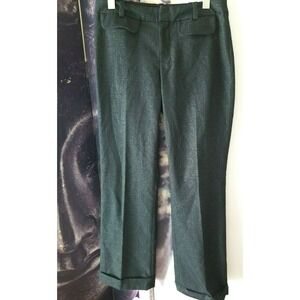 Banana Republic Women's Gray‎ Straight Leg MARTIN FIT Trouser Pants Size 2